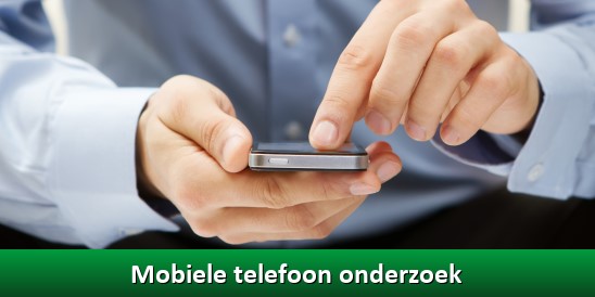 Onderzoek naar mobiele telefoons in een afluisterverdediging