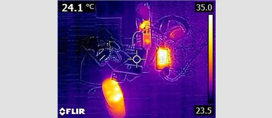 Onderzoek naar de bekabeling van een mobiele router om vast te stellen of er sprake is van manipulaties die geschikt zouden zijn voor afluisteren