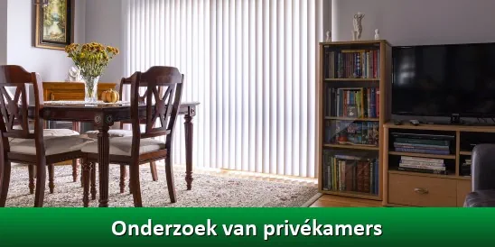 Afluisteronderzoek in privékamers